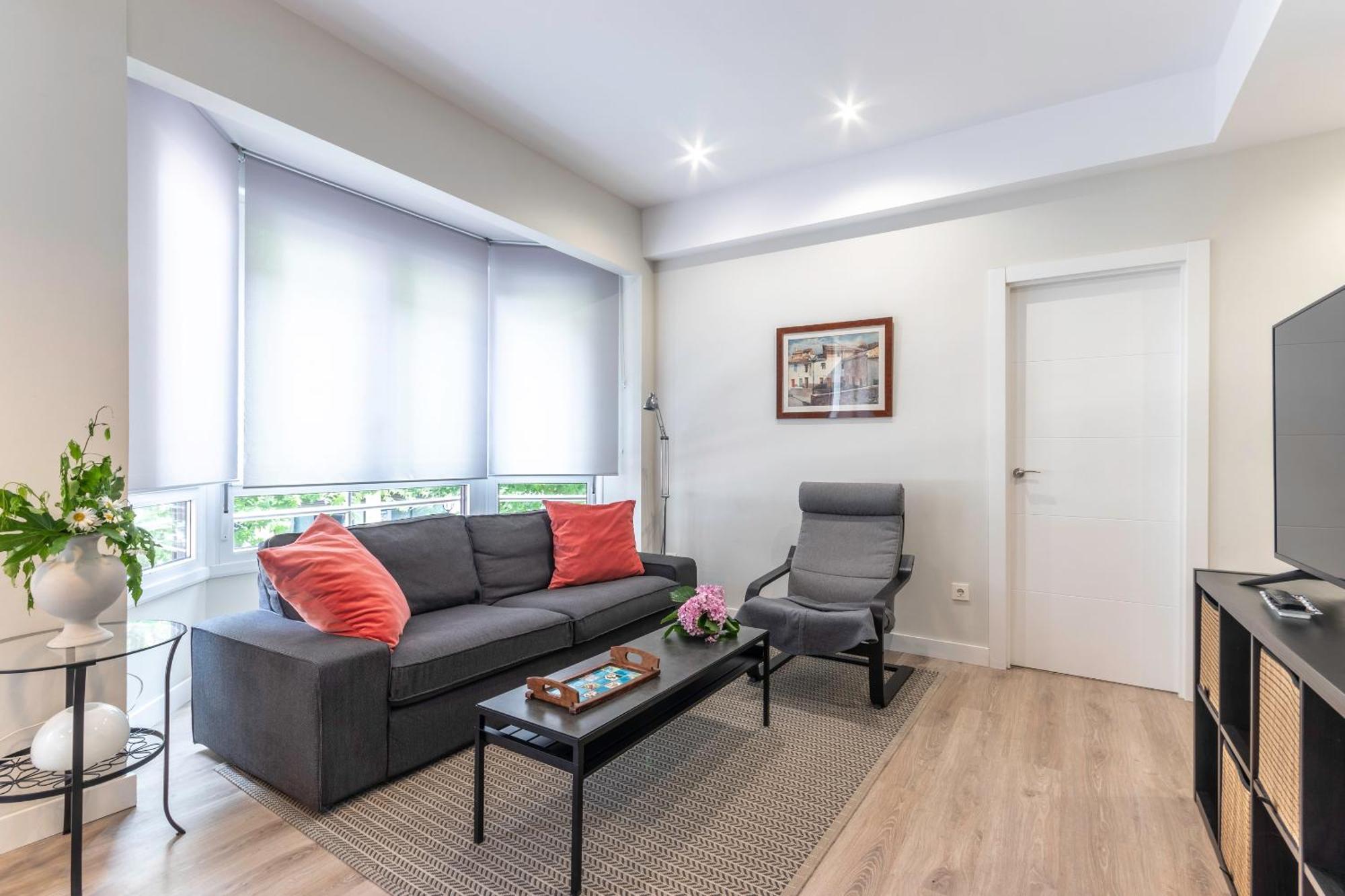 Apartament Moderno Y Amplio En El Centro Bilbao Zewnętrze zdjęcie