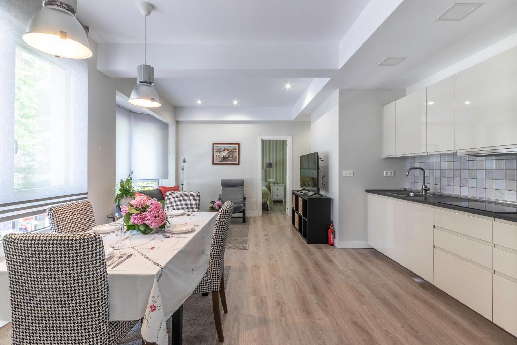 Apartament Moderno Y Amplio En El Centro Bilbao Zewnętrze zdjęcie